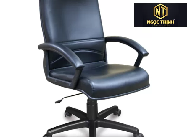 Ghế lãnh đạo lưng cao, đệm và tựa ghế liền khối SG704B